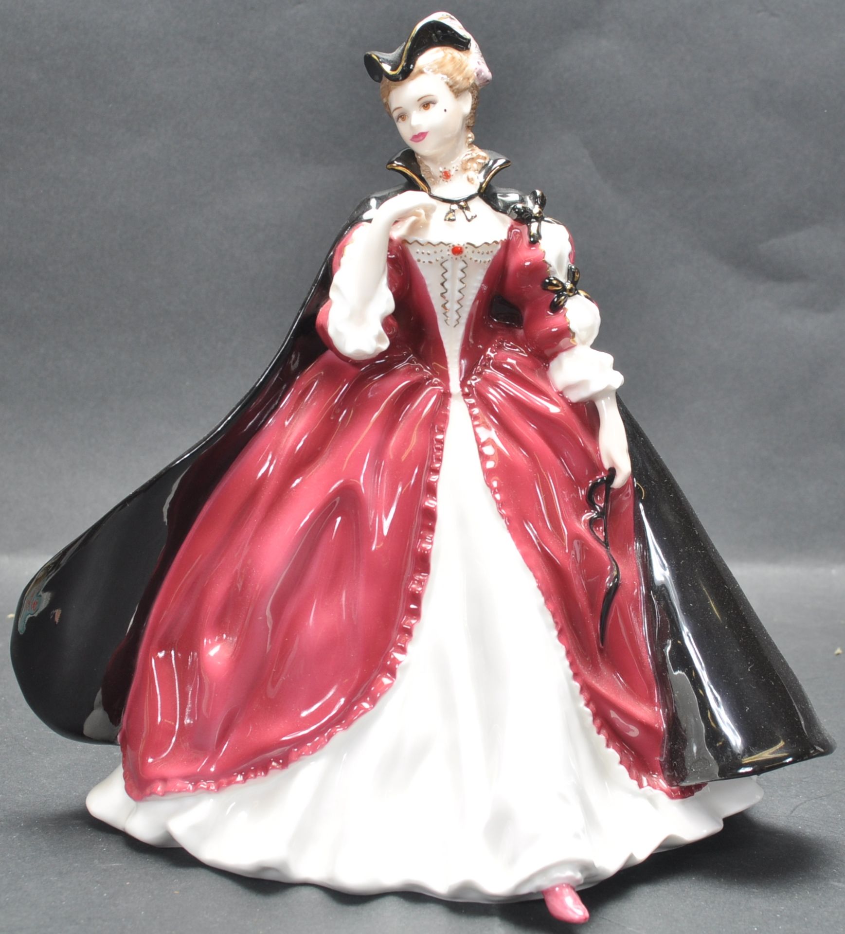 COALPORT LADY FIGURE ENTITLED THE WICKED LADY.
