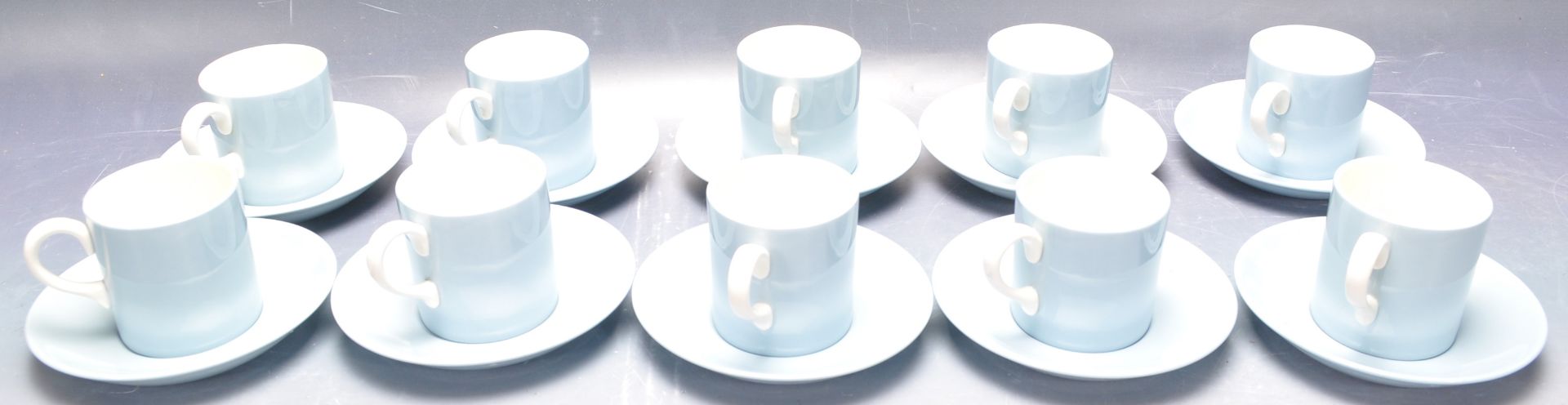 WEDGWOOD SUMMER SKY PATTERN TEN PERSON COFFEE SERVICE - Image 3 of 7