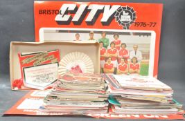 COLLECTION OF 1960S AND LATER BRISTOL CITY FOOTBALL PROGRAMMES.