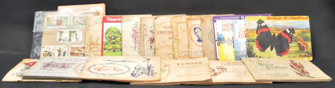 COLLECTION OF 20TH CENTURY CIGARETTE CARDS.
