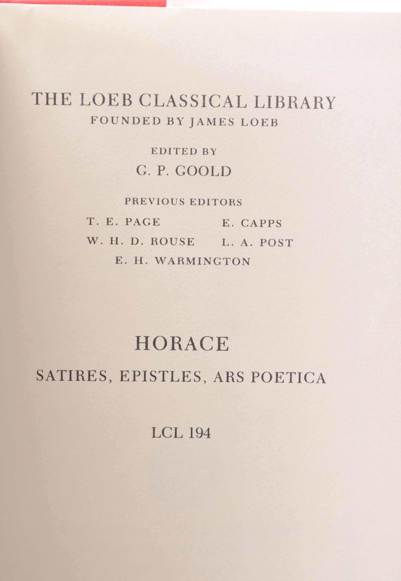 LARGE COLLECTION OF LOEB CLASSICAL LIBRARY TRANSLATION BOOKS. - Bild 5 aus 8