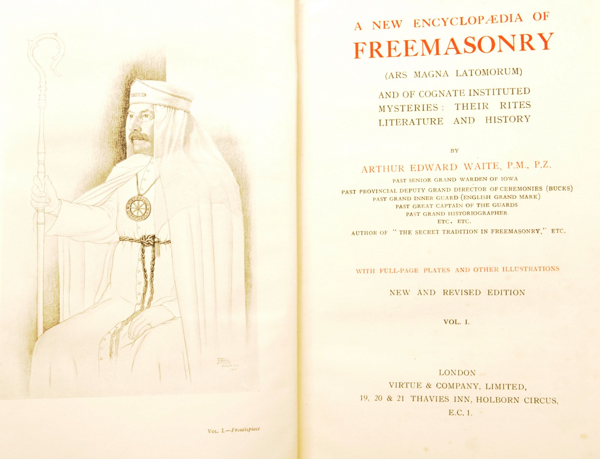 GROUP OF FREEMASONRY ENCYCLOPAEDIAS - Bild 10 aus 12