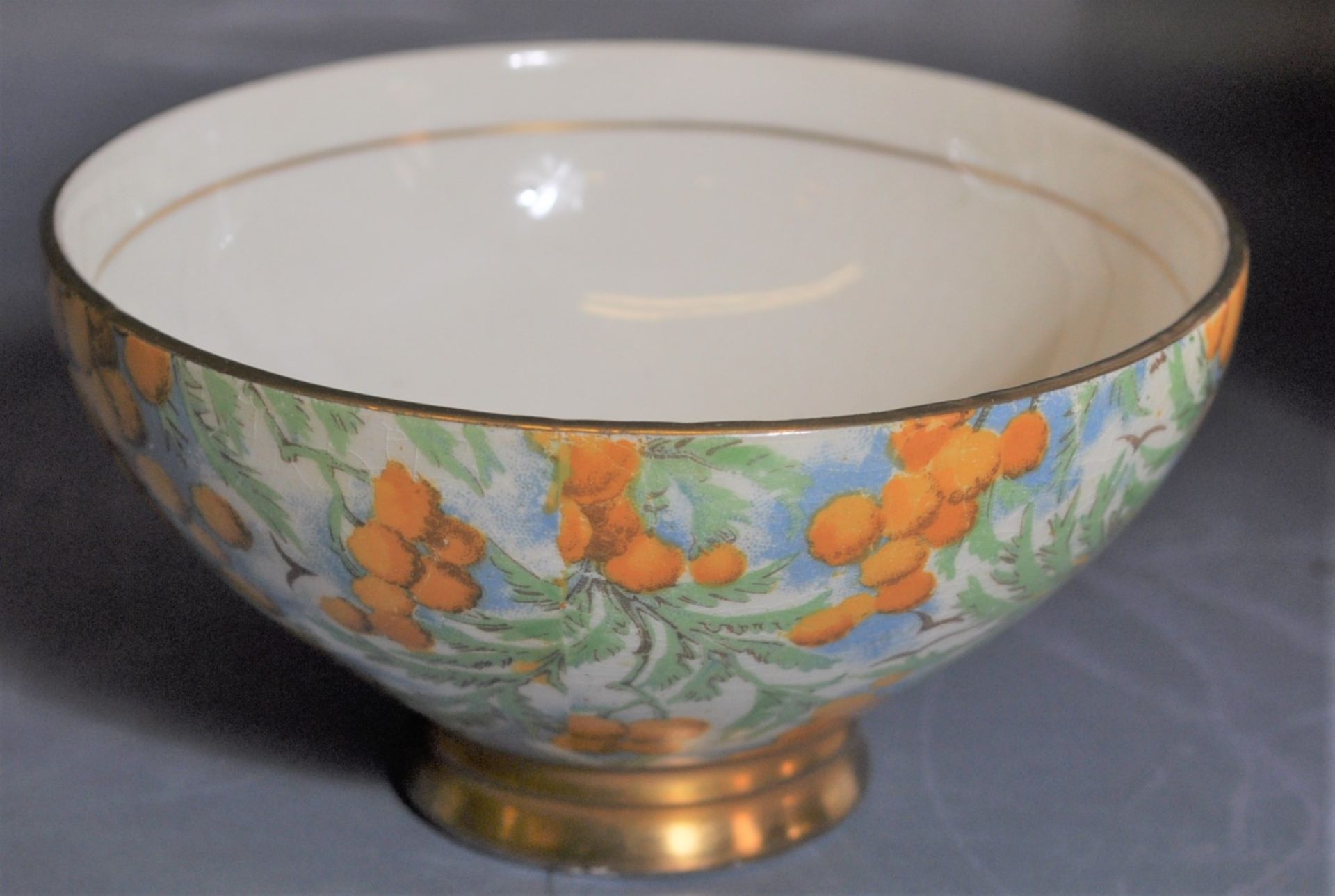 EARLY 20TH CENTURY 1930S GOLDEN WATTLE TEA SERVICE - Image 5 of 10