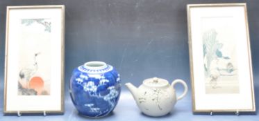 COLLECTION OF VINTAGE 20TH CENTURY CHINESE ORIENTAL CURIOS