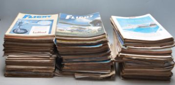OF AVIATION INTEREST - LARGE COLLECTION OF FLIGHT MAGAZINES