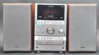 SONY COMPACT ENTERTAINMENT SYSTEM AND SPEAKERS