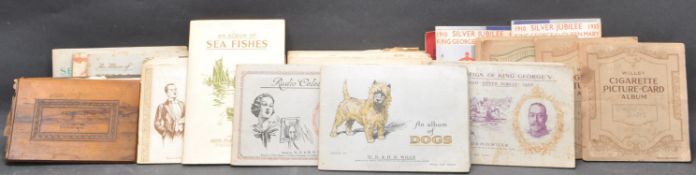 A large collection of 20th century Wills cigarette cards to include Outr King and Queen, The Sea
