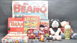 COLLECTION OF BEANO RELATED TOYS AND MERCHANDISE.