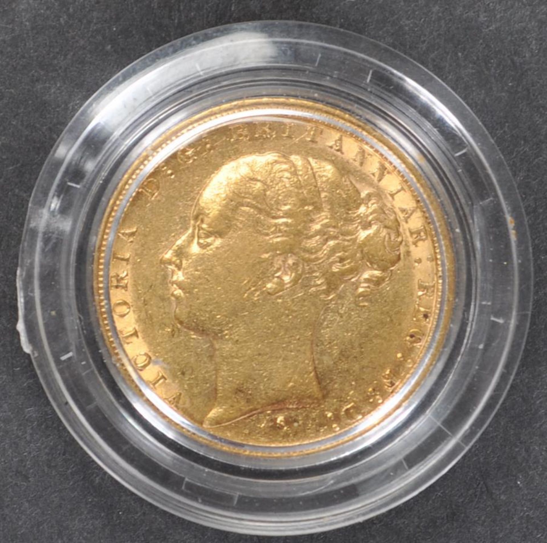 1884 VICTORIAN 22CT GOLD SOVEREIGN COIN