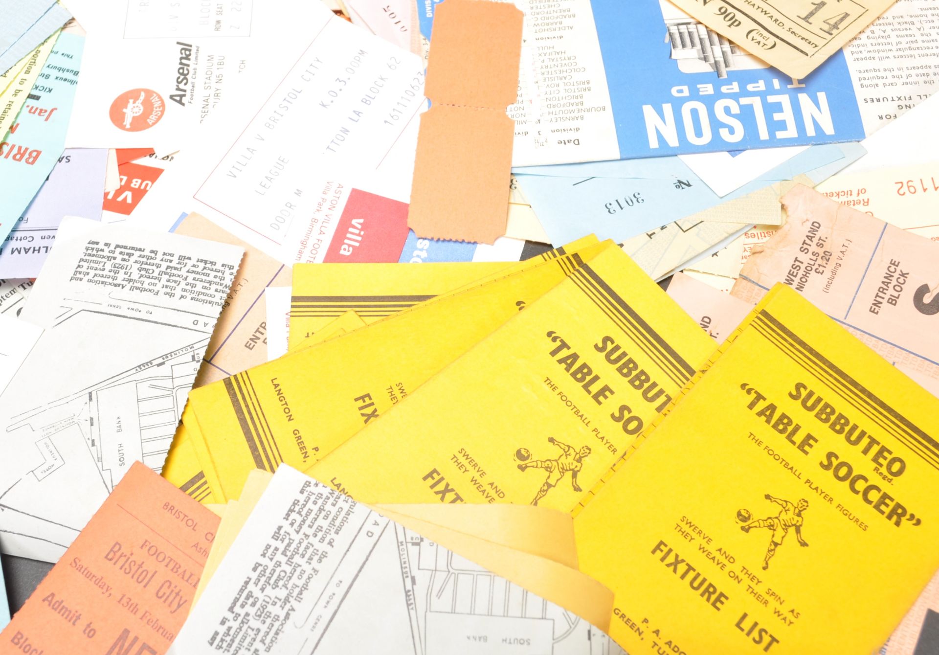 A LARGE COLLECTION OF 1960S AND LATER BRISTOL CITY FOOTBALL MATCH TICKETS. - Image 2 of 6