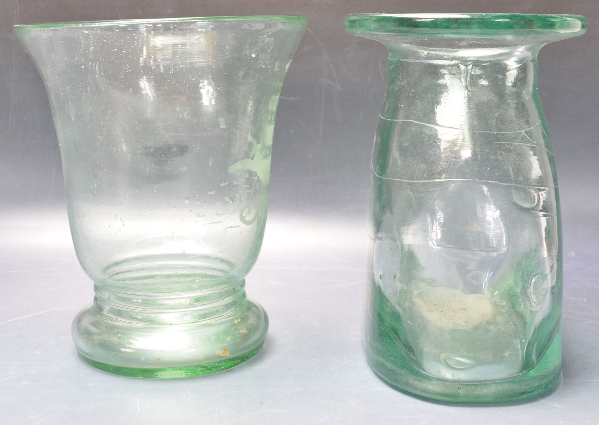 20TH CENTURY AMERICAN BUBBLE GLASS VASES - Image 3 of 6