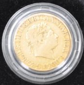 1820 GEORGE III 22CT GOLD SOVEREIGN