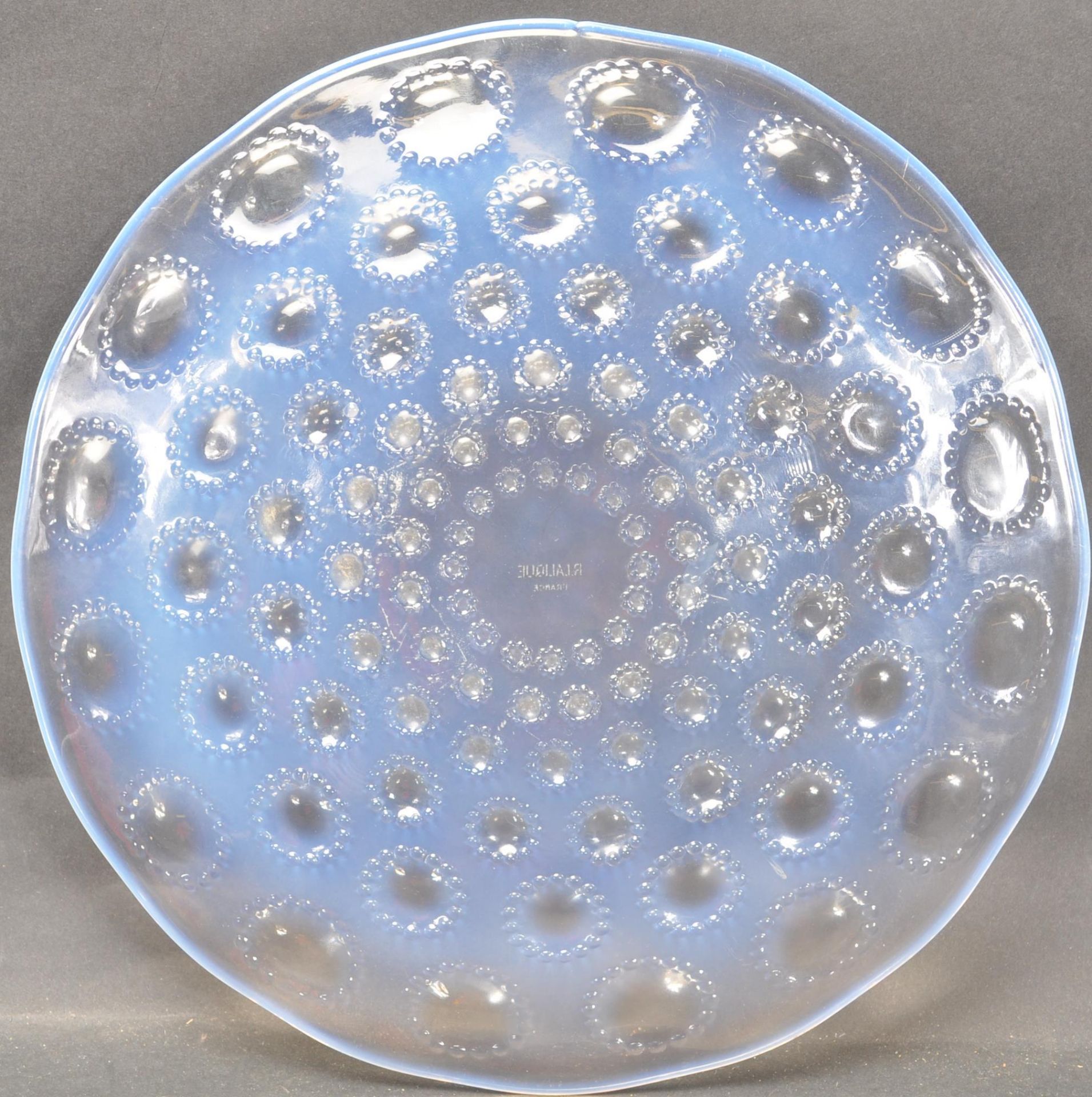 RENE LALIQUE - 20TH CENTURY ASTERS PATTERN PLATE - Image 6 of 6