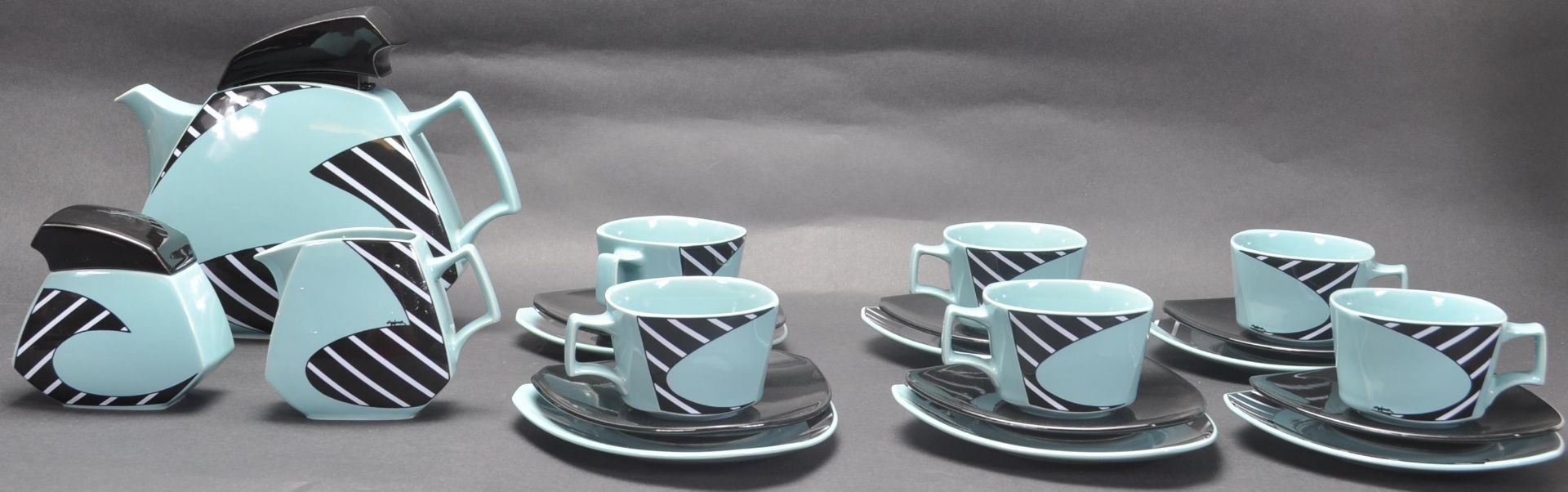 ART DECO REVIVAL ROSENTHAL STUDIO LINE TEA SERVICE