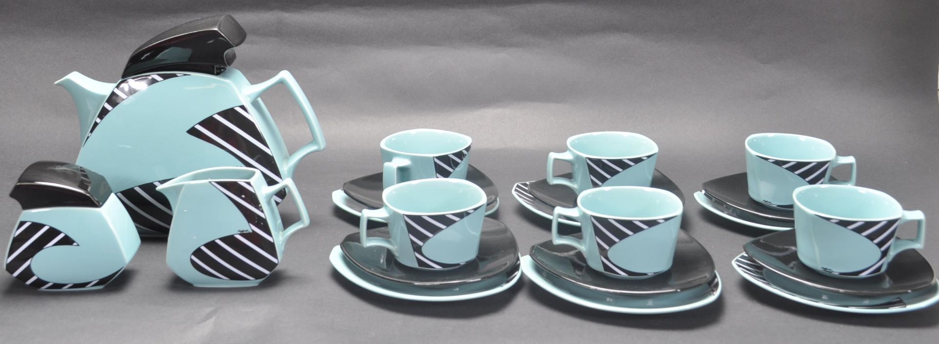 ART DECO REVIVAL ROSENTHAL STUDIO LINE TEA SERVICE - Image 2 of 11