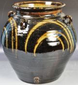 MATTHEW BAYMAN b1959 - STUDIO ART POTTERY VASE