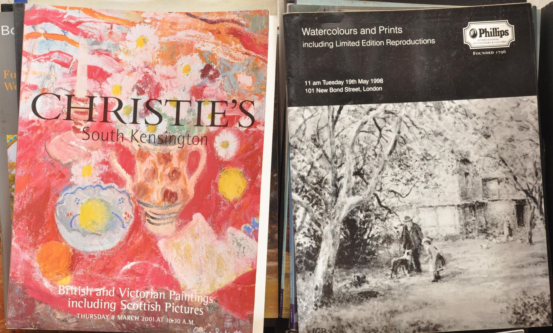 COLLECTION OF ARCHIVAL CATALOGUES TO INCLUDE PHILLIPS, CHRISTIES AND SOTHEBYS. - Image 7 of 8