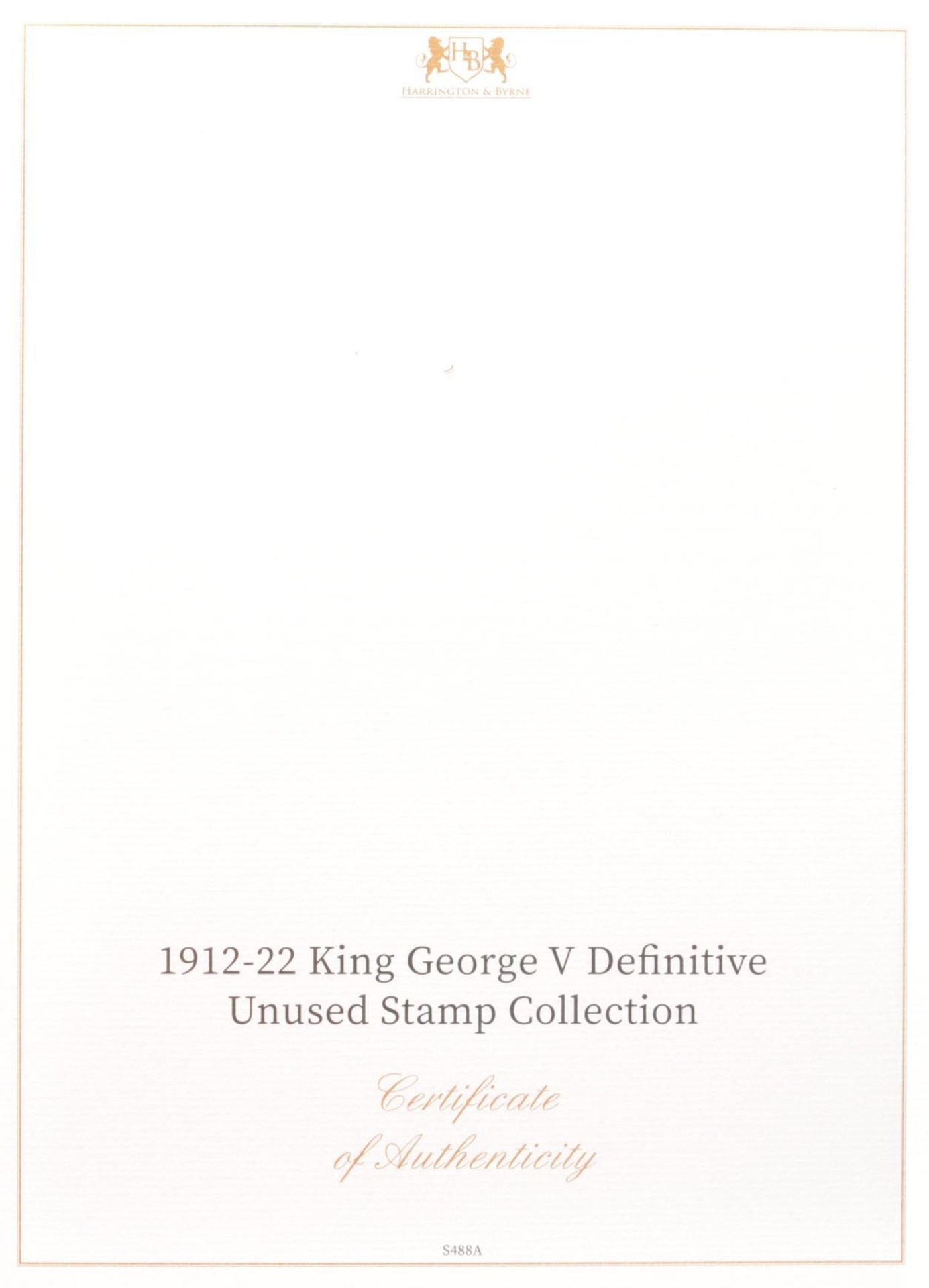 STAMPS - HARRINGTON & BYRNE GEORGE V DEFINITIVES PRESENTATION SETS - Image 4 of 6