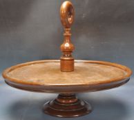 20TH CENTURY WOODEN LAZY SUSAN / REVOLVING CAKE STAND