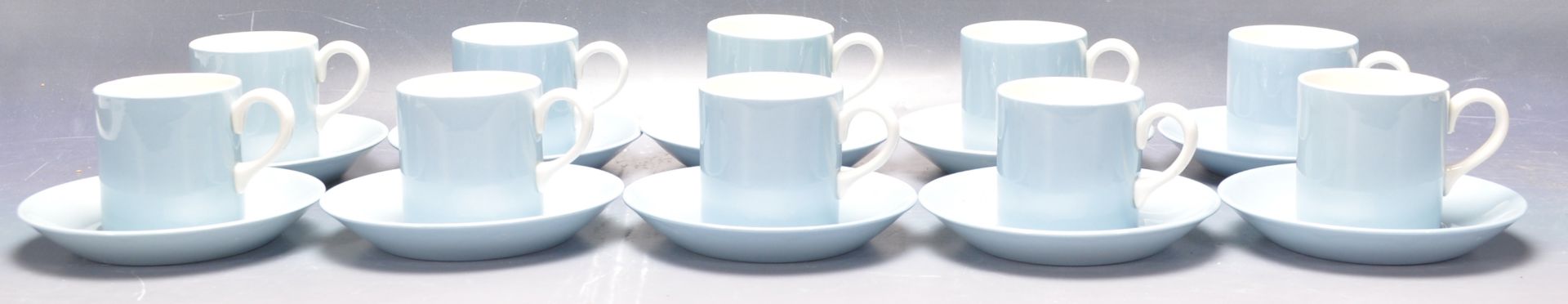 WEDGWOOD SUMMER SKY PATTERN TEN PERSON COFFEE SERVICE