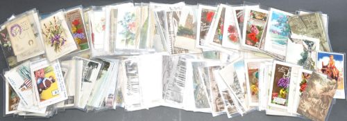 POSTCARDS - LARGE COLLECTION IN SHOEBOX