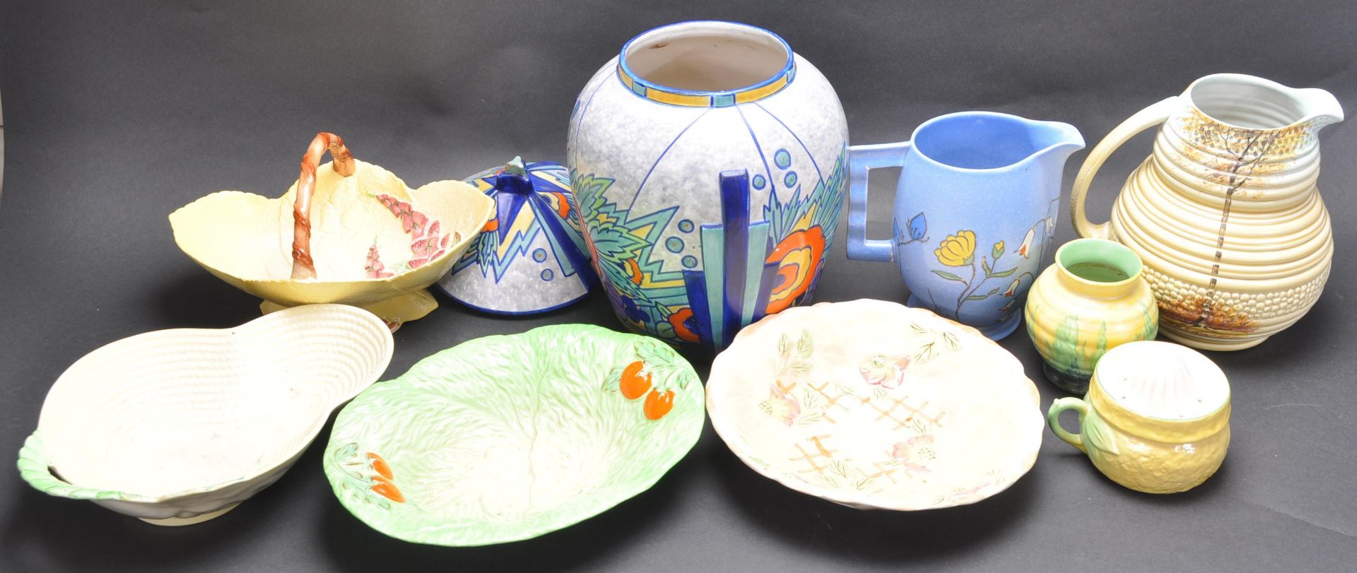 COLLECTION OF EARLY 20TH CENTURY ART DECO CERAMICS - Image 2 of 11