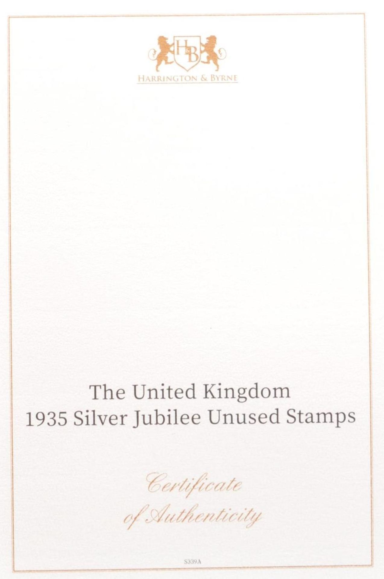 STAMPS - HARRINGTON & BYRNE PRESENTATION ALBUMS - Image 2 of 6