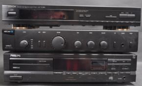 LATE 20TH CENTURY HI-FI AUDIO STACKING SYSTEM