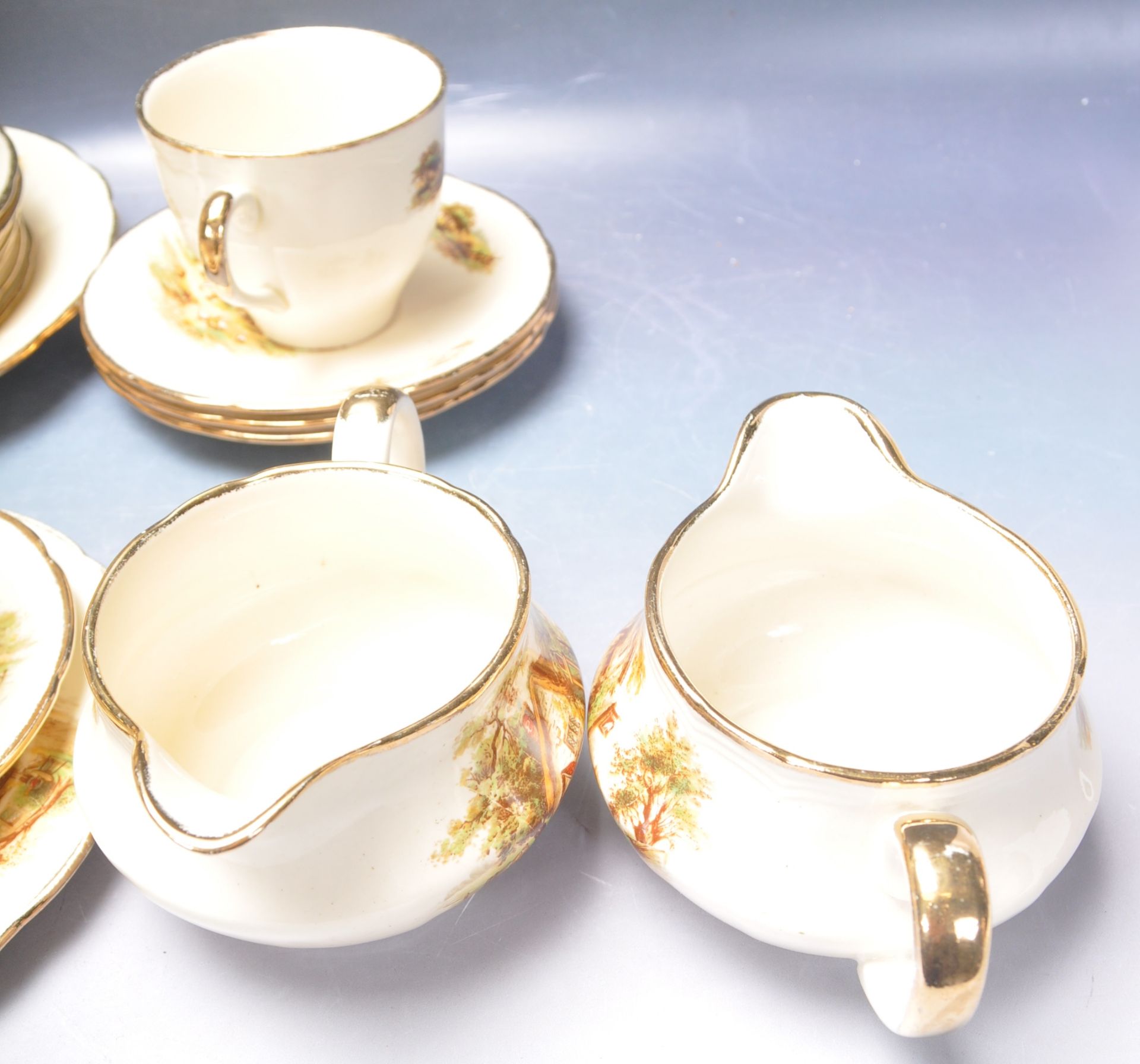 VINTAGE 2OTH CENTURY ALFRED MEAKIN AND SONS TEA SERVICE - Image 4 of 7