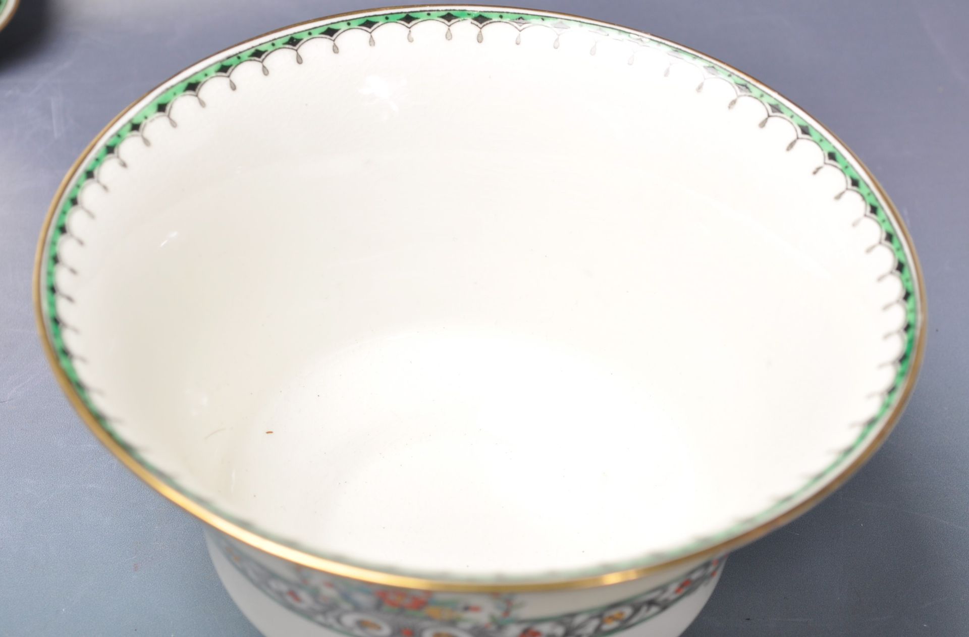 VINTAGE ROYAL WORCESTER CHALONS TEA SERVICE. - Image 6 of 10