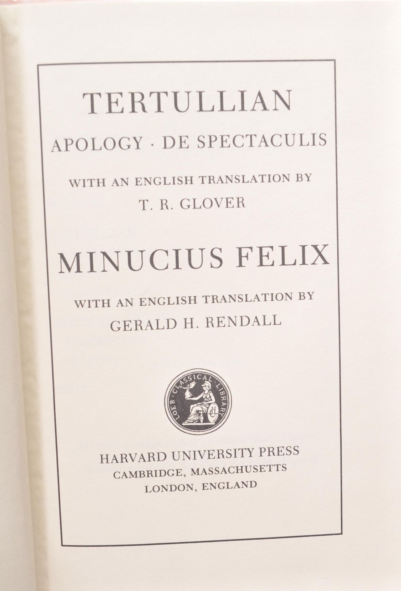 LARGE COLLECTION OF LOEB CLASSICAL LIBRARY TRANSLATION BOOKS. - Bild 6 aus 8