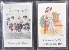 POSTCARDS - COLLECTION OF WESTON SUPER MARE THEMED