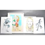 FOUR URBAN GRAFFITI ART PRINTS BY BRISTOL STREET ARTIST TAME