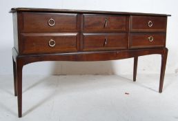 20TH CENTURY CIRCA 1980'S MAHOGANY STAG DRESSING TABLE DESK