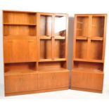 G-PLAN 1970’S TEAK WOOD MODULAR WALL UNIT