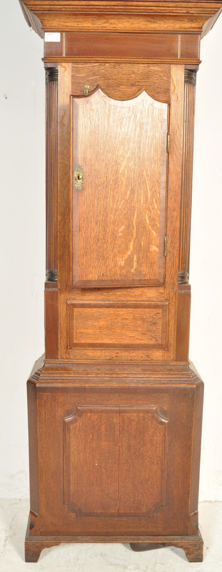 19TH CENTURY VICTORIAN LONGCASE CASE - Image 5 of 6