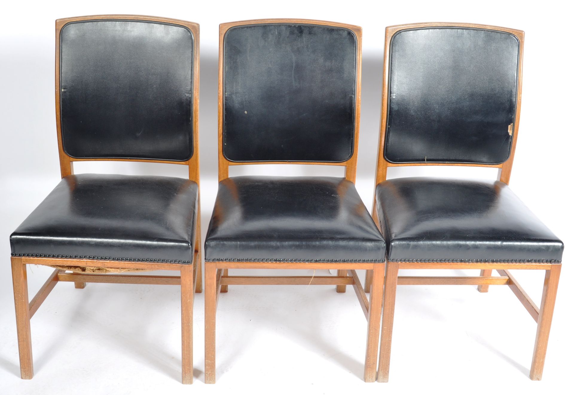 TOM LUPTON &JOHN MORTON LM FURNITURE SET OF SIX DINING CHAIRS - Image 2 of 8