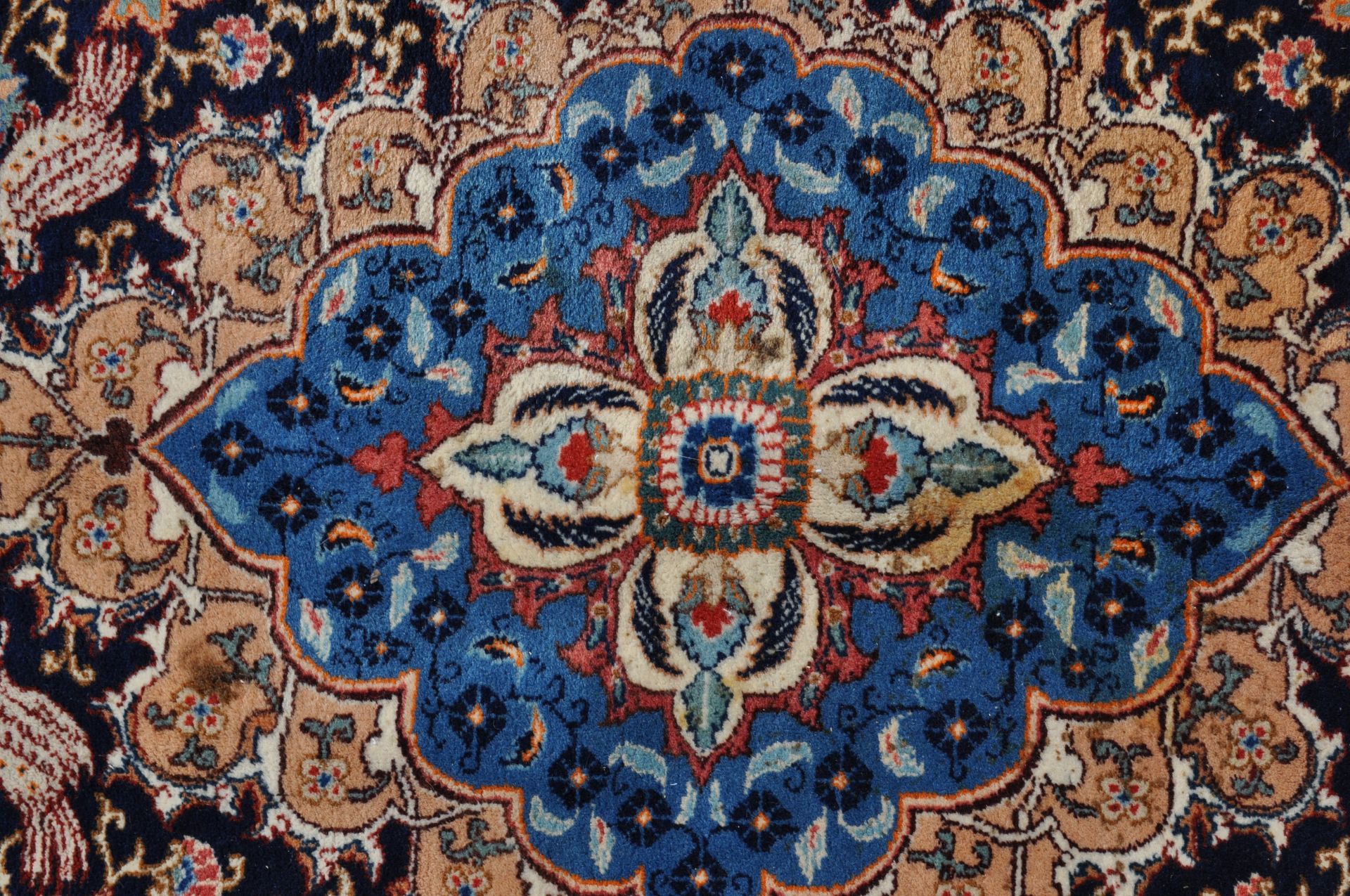 20TH CENTURY PERSIAN ISLAMIC KASHMAR CARPET RUG - Bild 4 aus 8