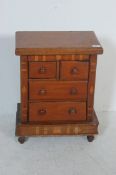 EARLY 20TH CENTURY MAHOGANY CHEST OF DRAWERS