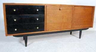 1960'S RETRO VINTAGE OAK SIDEBOARD