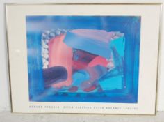 VINTAGE HOWARD HODGKIN EXHIBITION POSTER