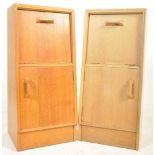 G PLAN BRANDON MID 20TH CENTURY LIGHT OAK CUPBOARDS