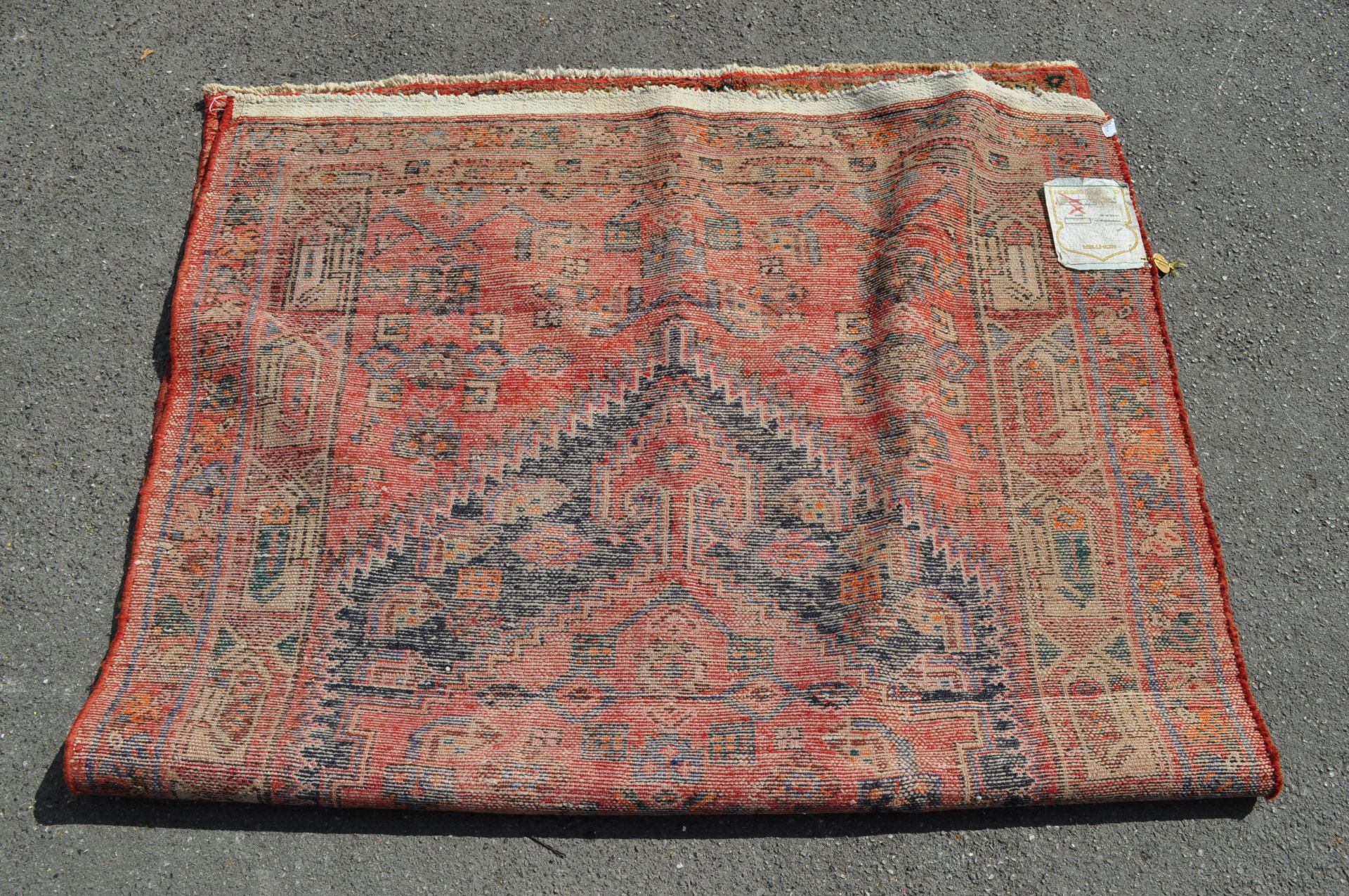 19TH CENTURY PERSIAN ISLAMIC MALAYER CARPET RUG - Bild 7 aus 7