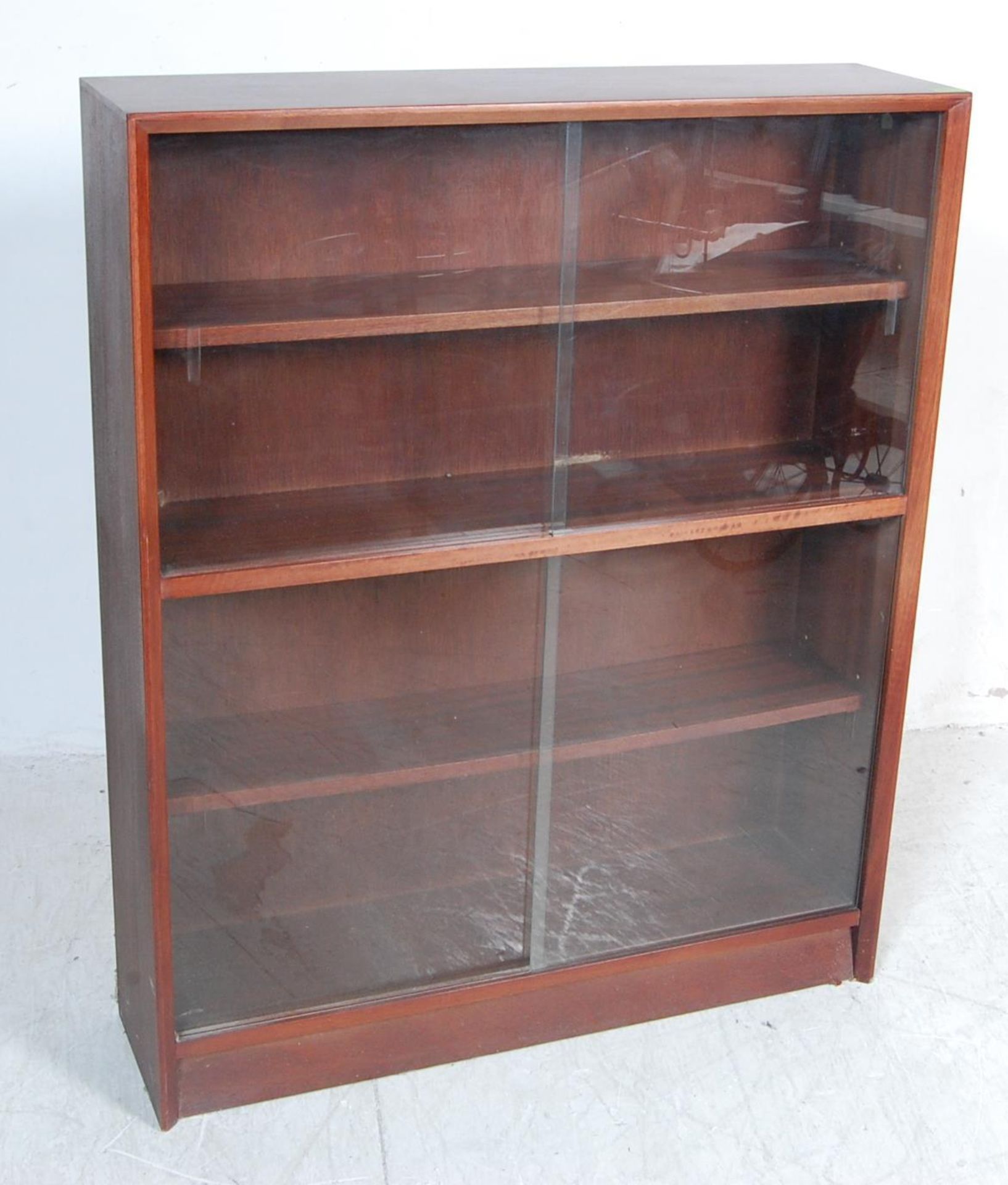 VINTAGE 1950’S TEAK WOOD BOOKCASE - Image 2 of 5