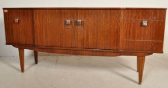 RETRO 20TH CENTURY CIRCA 1970S DANISH INSPIRED TEAK WOOD SIDEBOARD CREDENZA