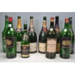 GROUP OF VINTAGE SHOP STOCK CHAMPAGNE BOTTLES