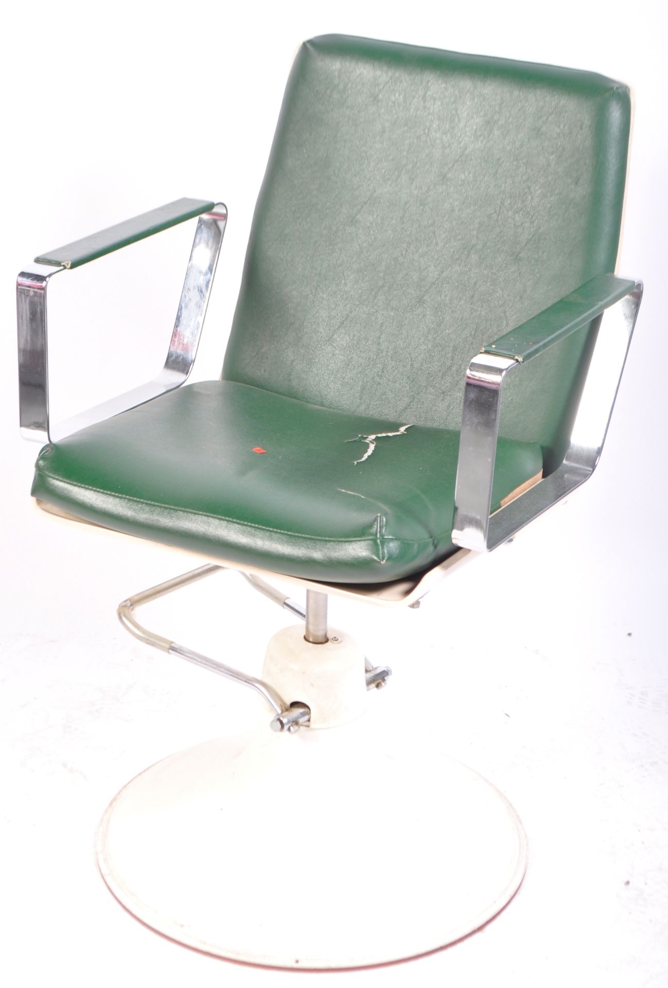 MID CENTURY INDUSTRIAL / MEDICAL ADJUSTABLE ARMCHAIR - Image 2 of 5