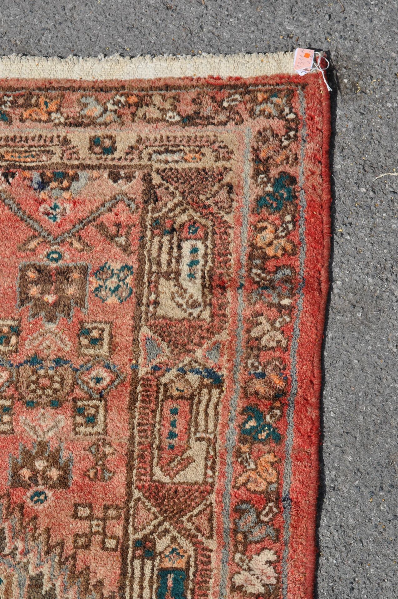 19TH CENTURY PERSIAN ISLAMIC MALAYER CARPET RUG - Bild 2 aus 7