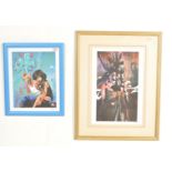 PAIR OF BRISTOL URBAN GRAFFITI ART PRINTS AFTER SPZERO76