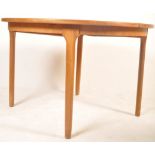 MID 20TH CENTURY TEAK WOOD EXTENDING DINING TABLE BY MCINTOSH